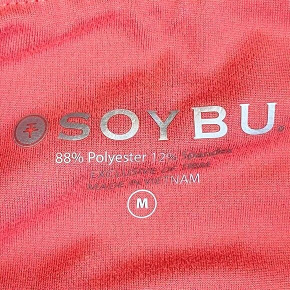Soybu Coral Paschi Capri Activewear Leggings Medium - Picture 6 of 10